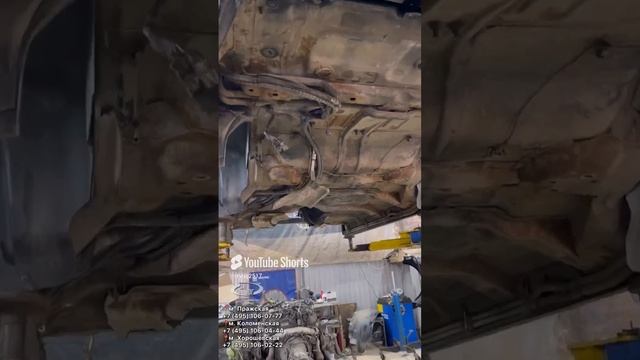 Land Rover Discovery отрыв кузова. Замена тормозных трубок смотреть онлайн