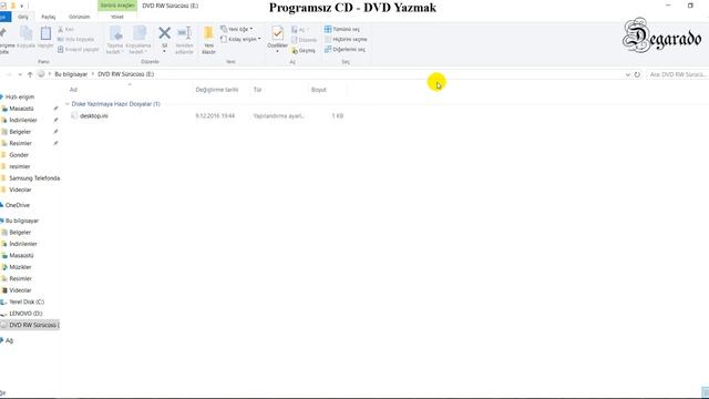 Programsız CD DVD Yazdırma - Windows 10 - Youtube смотреть онлайн