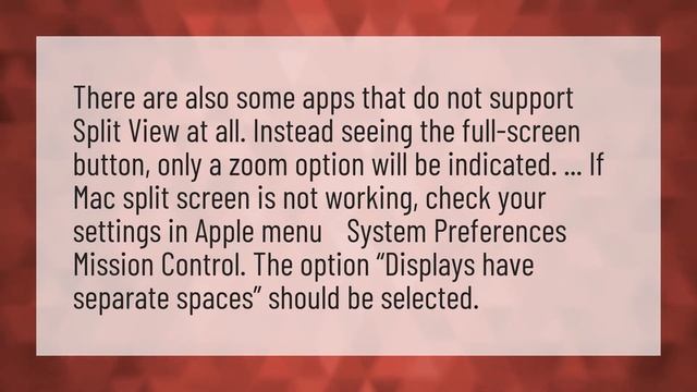 Why is split screen not working on Mac? смотреть онлайн