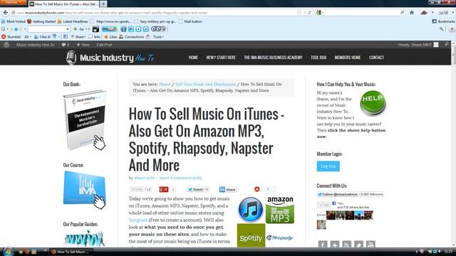 How To Sell Music On iTunes, Amazon MP3, Spotify, Rhapsody, Napster And More смотреть онлайн