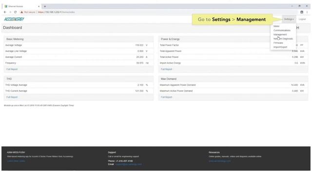 How to Download Diagnostic File for Acuvim II + AXM WEB-Push Built-in Web Interface смотреть онлайн