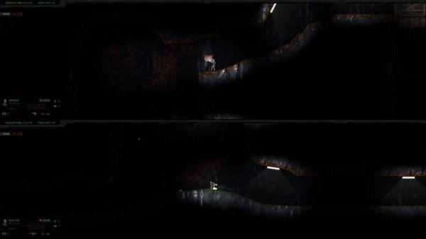 Hidden Deep (PC) - local coop splitscreen gameplay (single PC multiplayer)