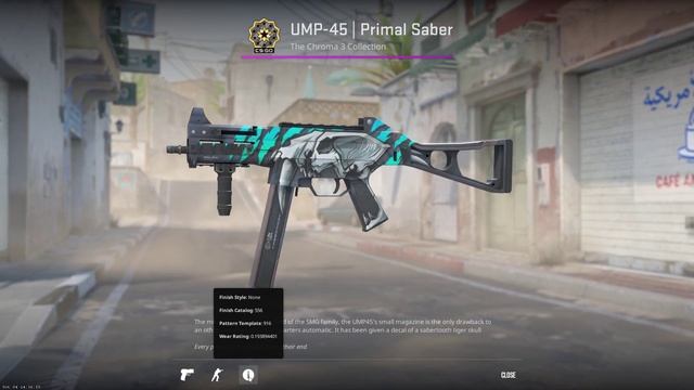 CS2 : UMP-45 | Primal Saber (Field Tested) Skin showcase and gameplay - Counter-Strike 2 смотреть онлайн