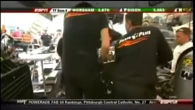 Parts Plus Top Fuel Dragster's Exciting 300 MPH Fireball - NHRA US Nationals 2011 смотреть онлайн