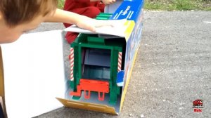 GARBAGE TRUCK Videos For Children l BRUDER Mack Granite UNBOXING And Review