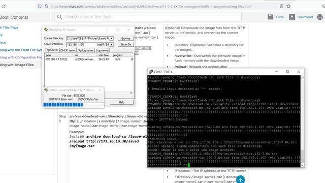 Firmware update CISCO Catalyst 2960x смотреть онлайн