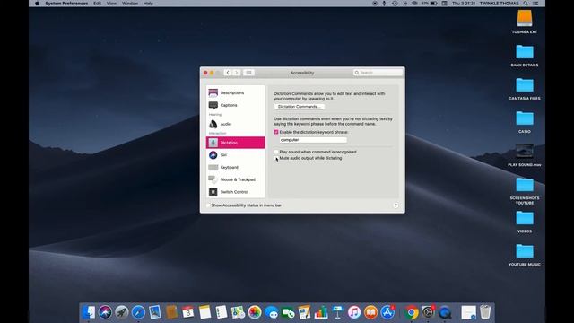 HOW TO DISABLE OR ENABLE MUTE AUDIO OUTPUT WHILE DICTATING IN MAC OS MOJAVE смотреть онлайн