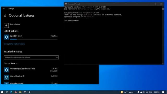 Cara Akses SSH Dari Terminal CMD Windows 10 смотреть онлайн