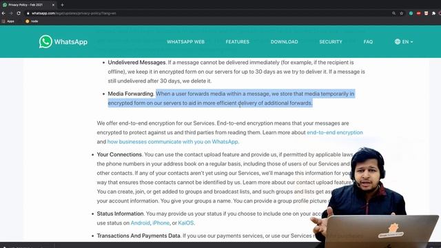 WhatsApp New Privacy Policy Updates 😲 Software Developer's Viewpoint! смотреть онлайн