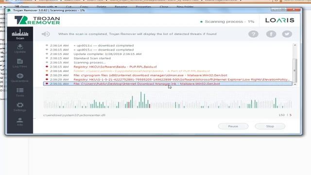 برنامج حذف وأزالة التروجان و ملفات التجسس Loaris Trojan Remover 3.0.82 نسخة صامتة + نسخة محمولة смотреть онлайн