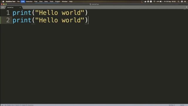 Python Tutorial For Beginners: #1 - Installation and Setup (macOS and Windows) смотреть онлайн