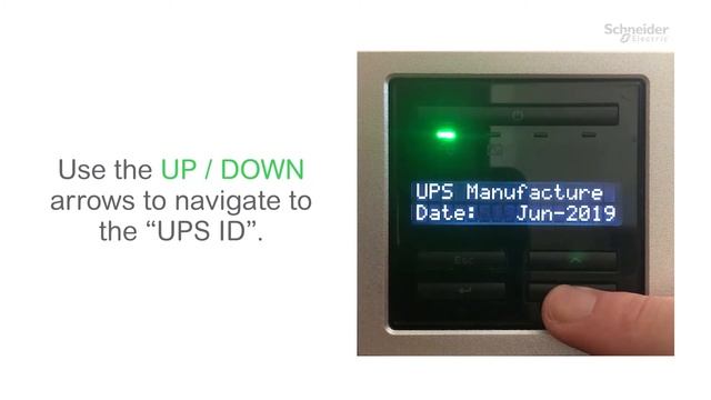How to locate the UPS ID for APC Smart-UPS? смотреть онлайн