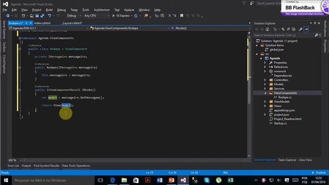 15 - Fundamentos de Asp.Net Core 1.0 - View Components смотреть онлайн