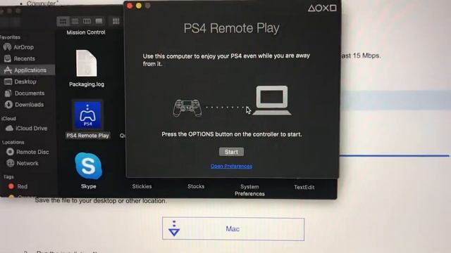 Setup PS4 remote play on MAC смотреть онлайн