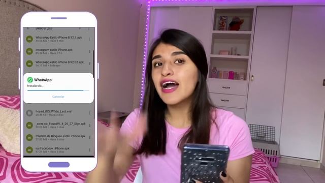 Nuevo whatsapp ESTILO iphone en android 2021 fouad 8.92.1 💫 sin desinstalar 🌈 ACTUALIZADO 💕 смотреть онлайн