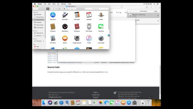 Install R and RStudio on macOS смотреть онлайн