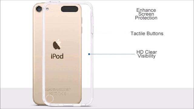 Coolwee iPod Touch 6 & Touch 5 Case Slim Thin Transparent Clear HD Case смотреть онлайн