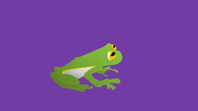 Frog - An Animal Made on Microsoft PowerPoint 2010 смотреть онлайн