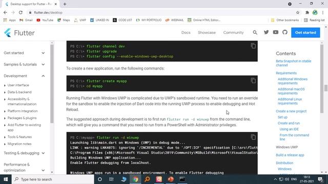 FLUTTER FOR UWP - BUILDING AND RUNNING FLUTTER UWP APPS ON WINDOWS 10 DEVICES смотреть онлайн