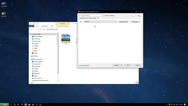 Como deixar o Windows 10 com visual do Windows XP Clássico ( Windows 10 XP Theme) смотреть онлайн