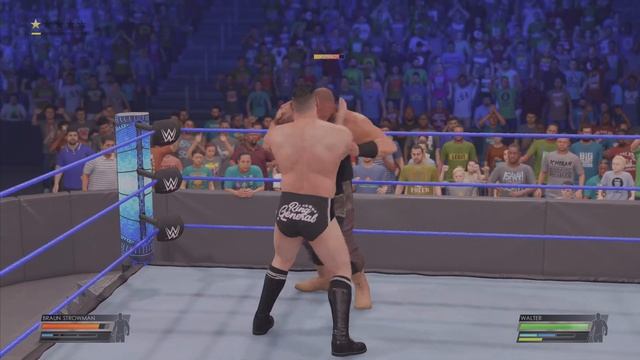 FULL MATCH - Walter vs. Braun Strowman - WWE Intercontinental Championship: Smack Down смотреть онлайн