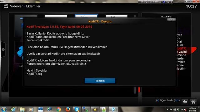 Kodi Turkish addon all in 1 inclusive koditr eklentisi izle смотреть онлайн