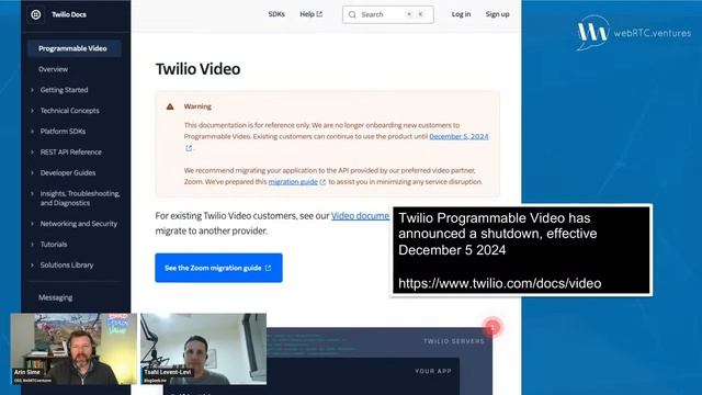WebRTC Live #89: WebRTC Industry Deep Dive with Tsahi Levent-Levi смотреть онлайн