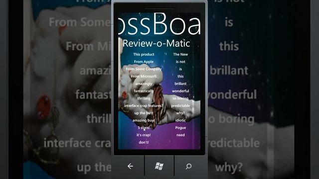 Windows Phone 7 Preview of the Mosspuppet App. смотреть онлайн