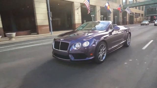 Bentley Continental GT V8 S Convertible смотреть онлайн