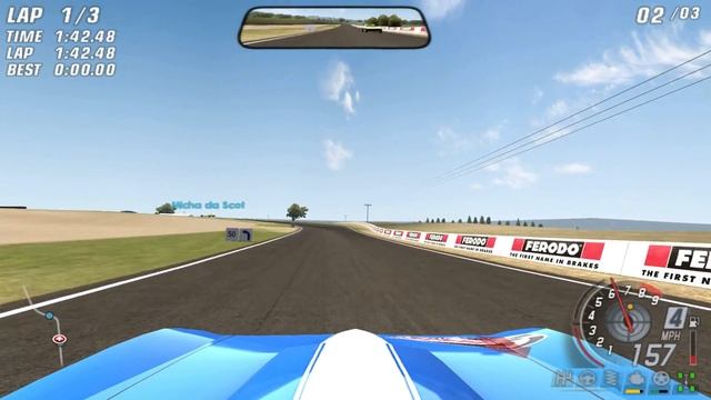 Toca Race Driver 3, HD PC Gameplay, Online Racing, G27 vs Keyboard смотреть онлайн