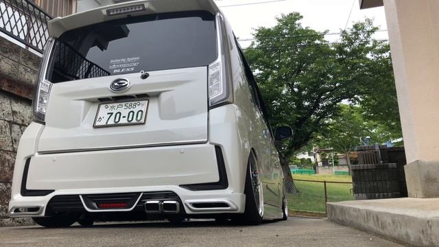 DAIHATSU LA150S ムーヴカスタム ワンオフ可変式マフラー смотреть онлайн
