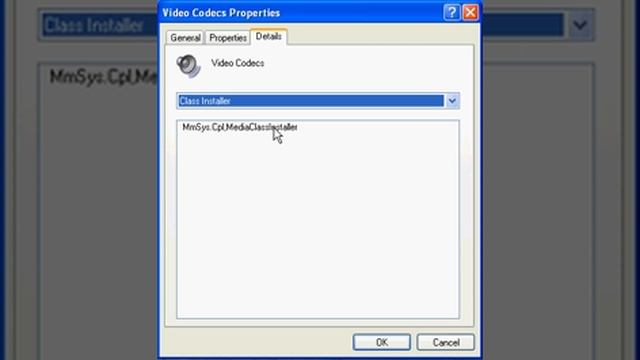 Windows XP Professional - Video Codecs Properties смотреть онлайн
