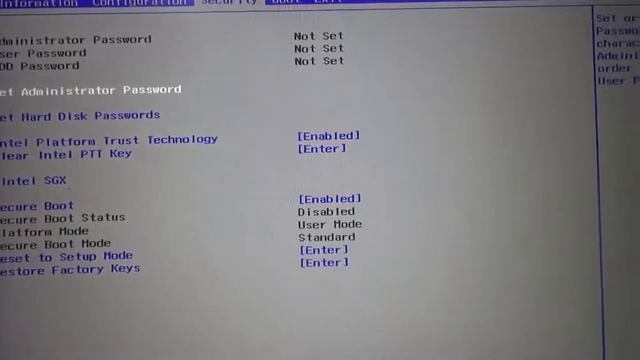 Setting Bios Dan Windows Lenovo Legion #lenovo #legion