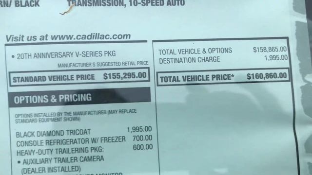 2024 Cadillac Escalade V powered SUV delivery смотреть онлайн