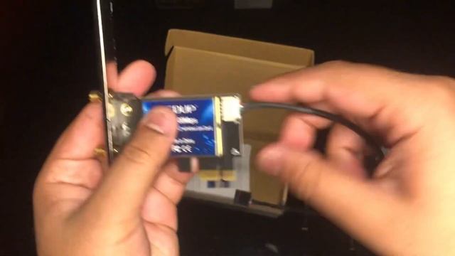 ADAPTADOR DE REDE WIFI EDUP PCI-E - UNBOXING смотреть онлайн