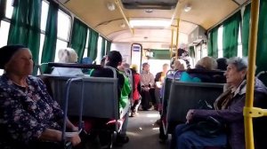 поездка на автобусе паз 32054 ( 40, К0, Н0, L0 ) ( 2015 г.в ), о590та174, маршрут 25с