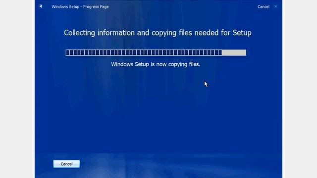Installing Windows Longhorn build 4033 смотреть онлайн