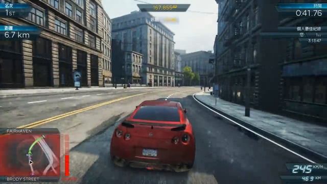 Need For Speed Most Wanted 2012 : Race with Most Wanted 10 - Alfa Romeo 4C Concept смотреть онлайн