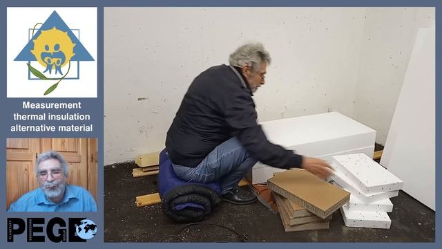 DIY test of thermal insulation of an alternative building material смотреть онлайн