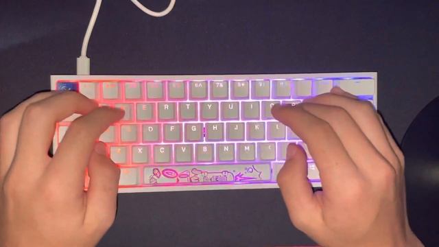 Ducky One 2 Mini Cherry MX Silent Red Sound Test смотреть онлайн