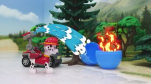 Мультики с игрушками Щенячий патруль - Добрый Маршал.