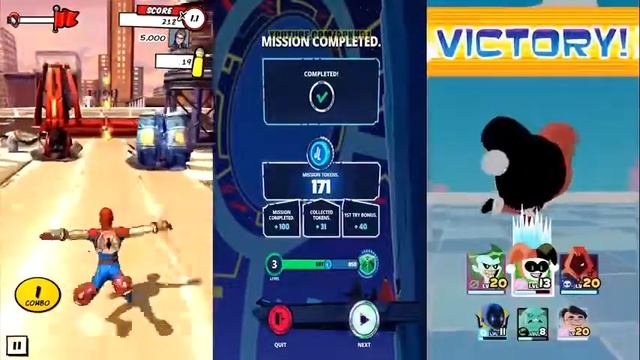 Spider Man Unlimited VS Justice League Action Run VS Teen смотреть онлайн