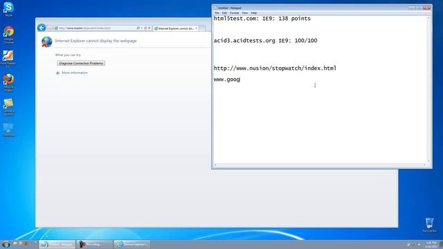 Browser Test #3: Internet Explorer 9 Tests смотреть онлайн