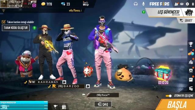 Free Fire Canlı Yayın #Live (İzleyici Oyunu) смотреть онлайн