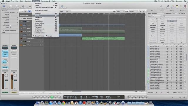 How to Move Logic Pro's "Mixer" Window смотреть онлайн