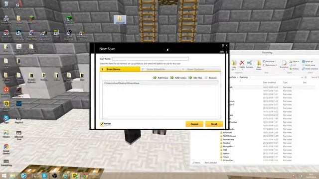 How To Run A Security Scan On Minecraft Using Norton Internet Security смотреть онлайн