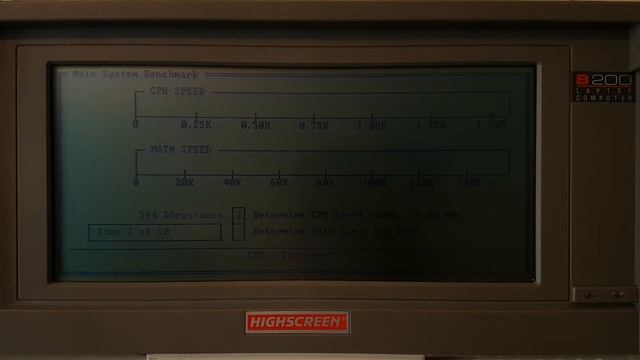 Bondwell B200 (IBM PC/XT class notebook, Highscreen B200 OEM) Software showcase смотреть онлайн