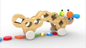 Учим фигурки - цветные фигуры