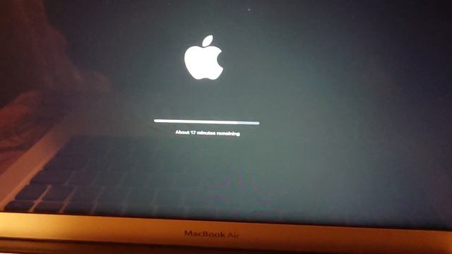 macOS Mojave Update ( not fresh install) on Mac Book Air 13 inch 2017 - Approximately 1 Hour смотреть онлайн
