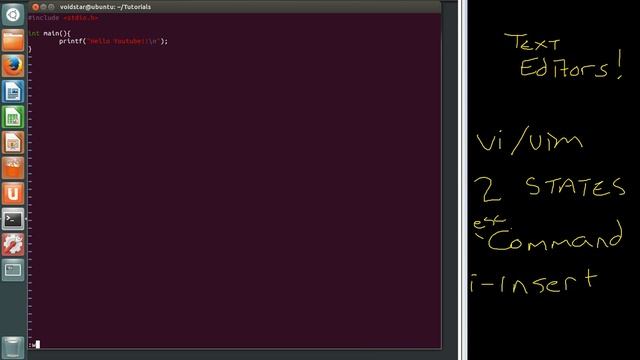Learn to Program in C 002 - Text Editors смотреть онлайн